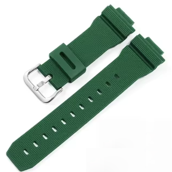 Bracelet de Montre en Caoutchouc Résine pour CASIO G-Shock GM2100 GM-5600 6900, Bracelet Homme 16mm, Ceinture d'Oreille Détachable Rapide