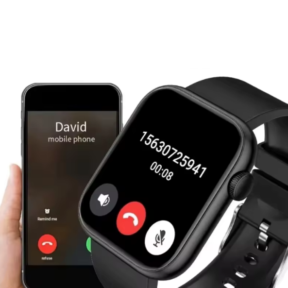 Montre Intelligente T168 Appel Sans Fil. Une montre intelligente au design moderne et à l’interface intuitive qui vous permet de rester connecté actif et en bonne santé tout la journée.