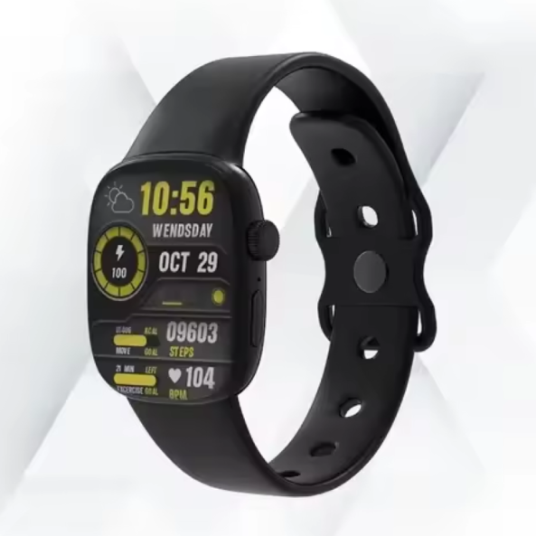 Montre Intelligente L68 Ultra Pro Max. La montre intelligente parfait pour les amateurs de design épuré et moderne. Avec son écran stylé et son bracelet en silicone confortable, cette smartwatch, n’est pas seulement belle mais aussi résistant à l’eau.