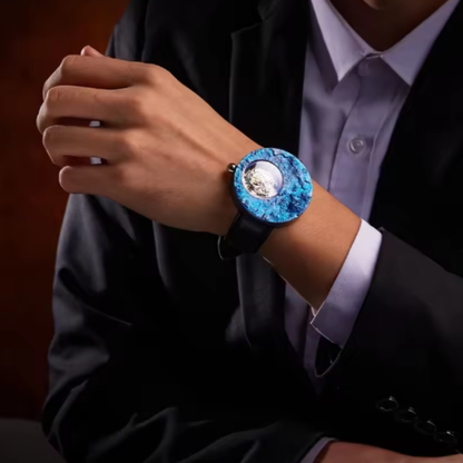 NOVAMOS Modules de Montre en Titane pour Homme, Montres Automatiques, Montres-Bracelets Mécaniques, Horloges Shoous, Édition Limitée, Marque Supérieure, Luxe. Une création qui défie les règles du design horloger.