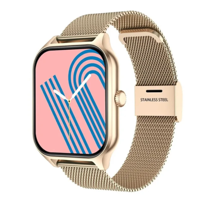 Montre Intelligente LIGE de Luxe pour Femme. Conçue pour se démarquer, cette smartwatch fusionne une technologie de pointe avec une esthétique sophistiquée.